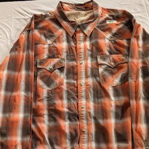 Wrangler 20x competition - pearl-snap - long-sleeve - XXL